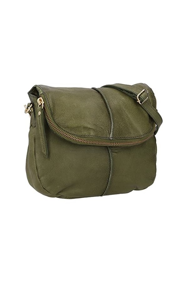 Gusti Iselin Sac à main en cuir Vert