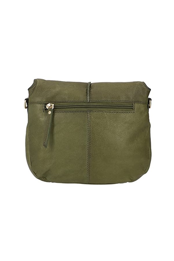 Gusti Iselin Sac à main en cuir Vert