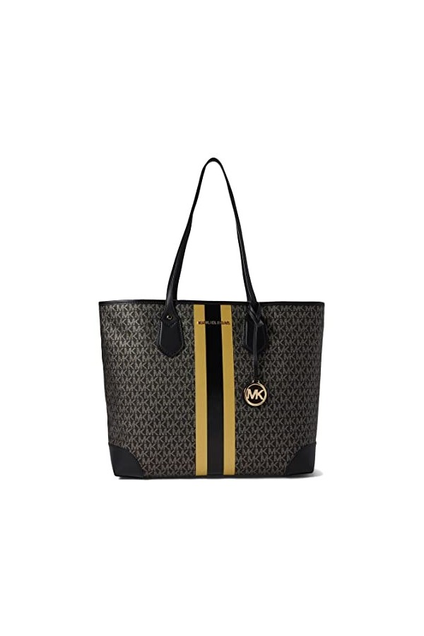 Michael Kors Eva Large Tote Vanilla Multi One Size