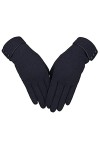 Longyangqk Gants dhiver pour Femmes Gants Chauds à écran Tactile Gants Coupe-Vent pour Femmes Filles Hiver