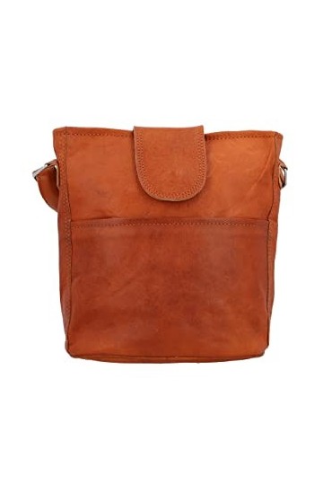 Gusti Jacqueline S Shopper Sac à main en cuir pour femme Marron