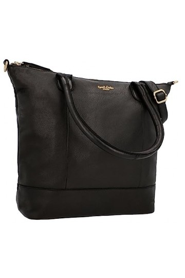 Gusti Sac à main en cuir Mia pour femme, Noir , One size