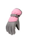 Allbestop Gants Chauds Gants Polaires Imperméables,Gants Toilette Jetables Gants Noir Mitaine Femme Hiver Thermo Hands Les Ga