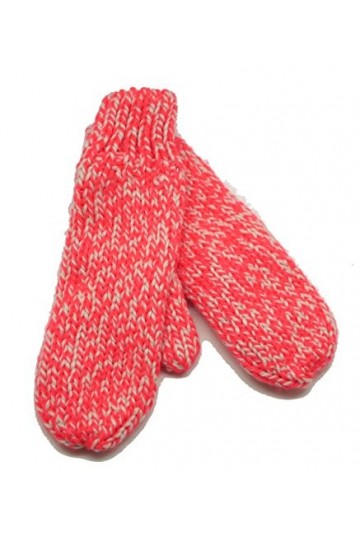 Codello - Ensemble bonnet, écharpe et gants - Femme - Orange - Taille unique