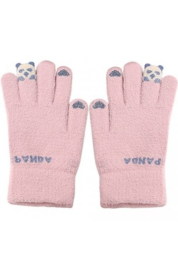 Ledeak Gants Femme Hiver, Chauds Tricoté en Laine Gants à Ecran Tactiles Tricotés Gants, Gants Hiver Chaud Tactile Antiderapa