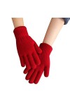 NANGYANG Moufles Respirantes pour Femmes pour Le Sport Gants Chauds tricotés à Double épaisseur pour Femmes en Automne et en 