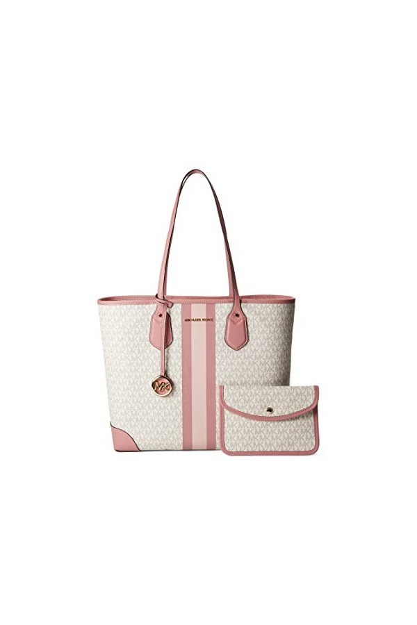 Michael Kors Eva Large Tote Vanilla Multi One Size