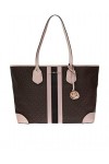 Michael Kors Eva Large Tote Vanilla Multi One Size