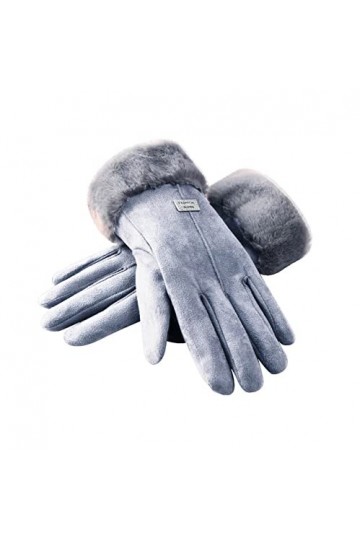 Gants Dhiver Chauds Pour Femme Quelques Gants Chauds Gants Hiver Avec Doublure Polaire Epaisse Poignets Taille Unique Multic