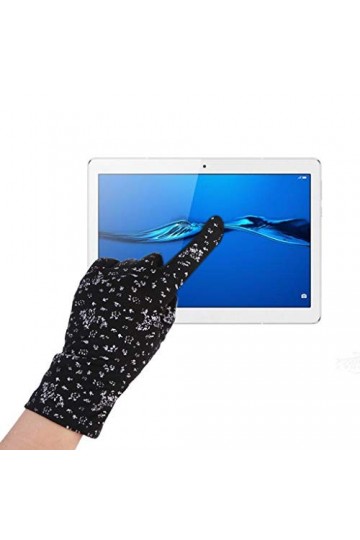 PHILSP Moufles de Protection Solaire pour Femmes Gants à écran Tactile Floraux dété pour Femmes, Gants de Conduite en Maille