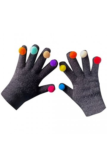 Gants Hiver, Epais écran Tactile Chaud Gloves Gants Conduite Randonnée Coupe-Vent Gants en Tricot Mitaines Gants Mitaine Hive