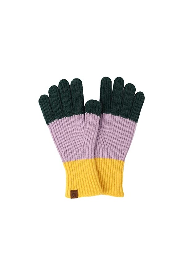 Gants dhiver chauds en peluche brodée avec bonhomme de neige pour femme Caractéristiques : Moufles isolées par temps froid, 