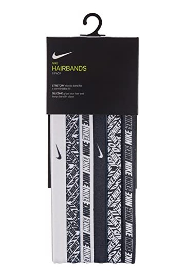 Nike Printed Assorted 6Pk Femmes Bande de Cheveux OS