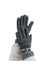 YANFJHV Les gants dhiver pour femmes sont épais et mignons, chauds et coupe-vent, gants de vélo en soie pour femmes S bleu,