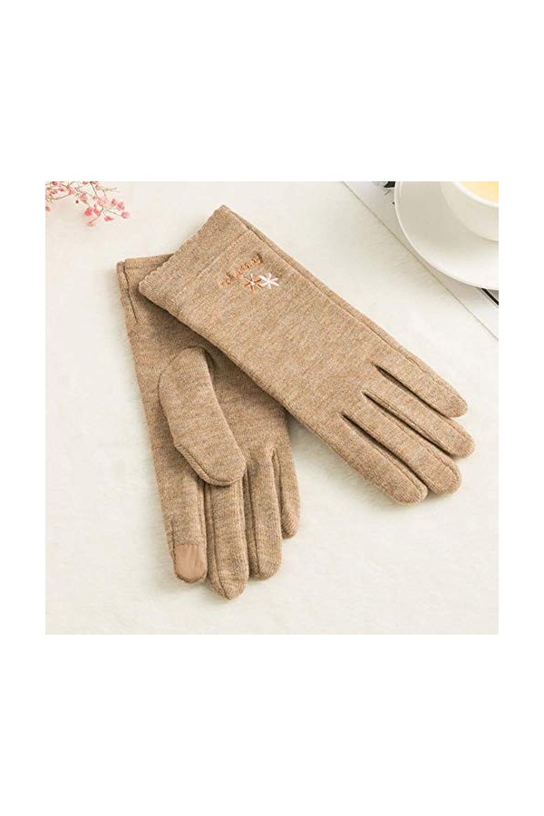 MAPPE Mode Femmes Automne Hiver en Peluche À LIntérieur des&nbsp;&nbsp;&nbsp;Sports Chauds Fitness Écran Tactile Mitaines De Cyclisme Femme