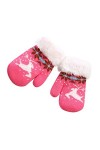 Jolies Filles et Mitaines pour garçons Mitaines Gants Chauds en Polaire épaissie Gants Enfant Cross