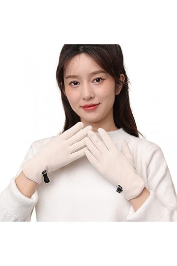 Allbestop Gants Chauds Gants Épais Doublés Coupe-Vent,Gants De Toilette Gants Cuir Femme Moufles 2 Ans 3m Latex Gloves Gants 