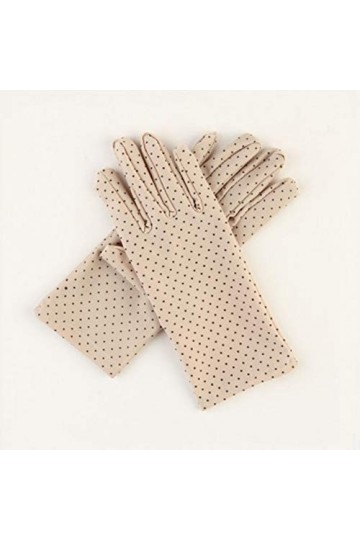 Femmes D&nbsp;Entraînement De La&nbsp;Protection Solaire Gants Poignet Moufles Dot Élastique Lady Fille De Femmes&nbsp;&nbsp;&nbsp;Gants