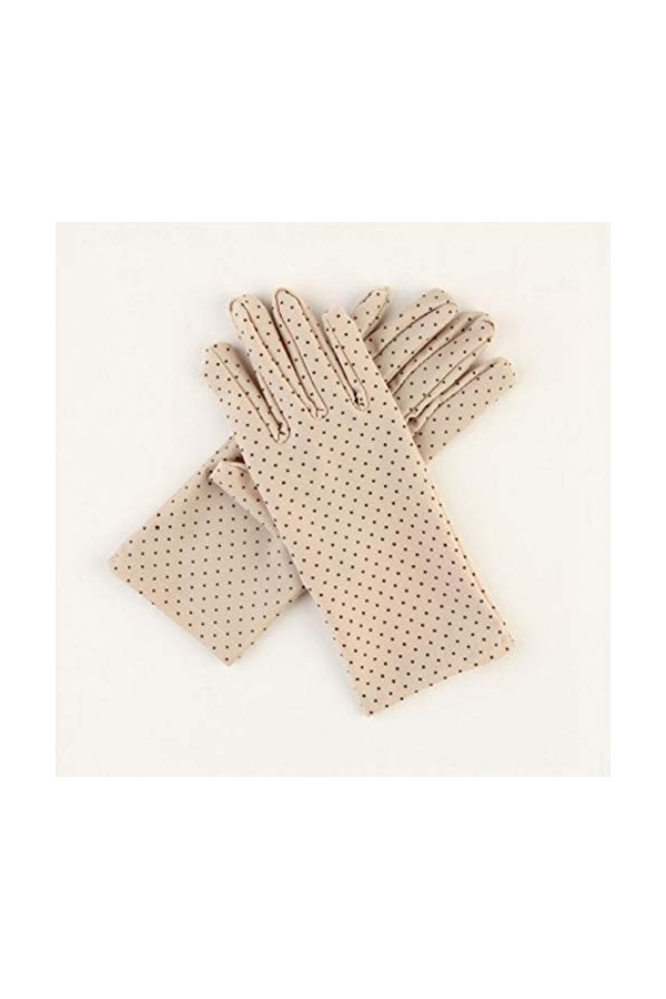 Femmes D&nbsp;Entraînement De La&nbsp;Protection Solaire Gants Poignet Moufles Dot Élastique Lady Fille De Femmes&nbsp;&nbsp;&nbsp;Gants