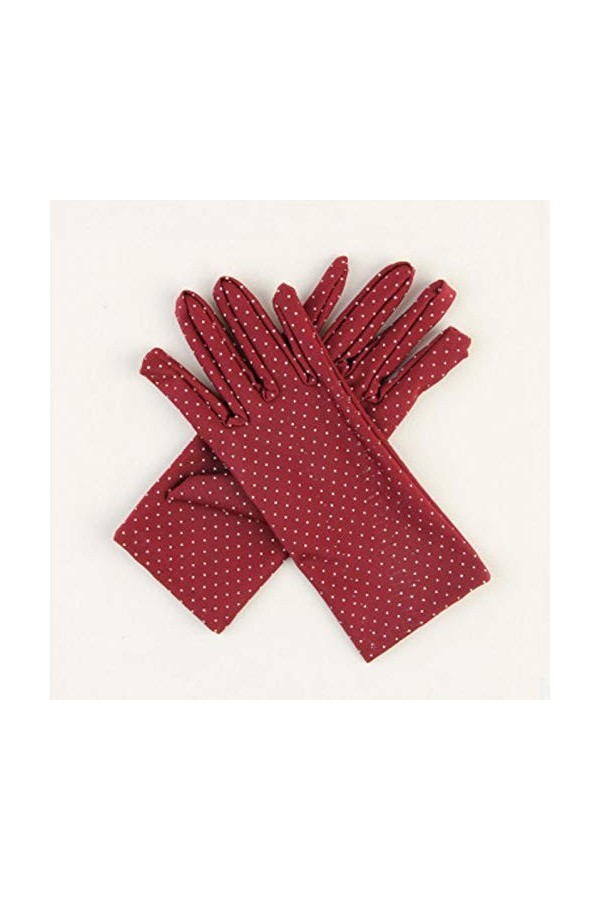 Femmes D&nbsp;Entraînement De La&nbsp;Protection Solaire Gants Poignet Moufles Dot Élastique Lady Fille De Femmes&nbsp;&nbsp;&nbsp;Gants