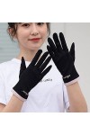 Yoaodpei GANTS SUNSCREEN FEMME FEMMES CRÉ Mignin Coton Coton Coton Gant, conduite en plein air et tramways de conduite, moufl
