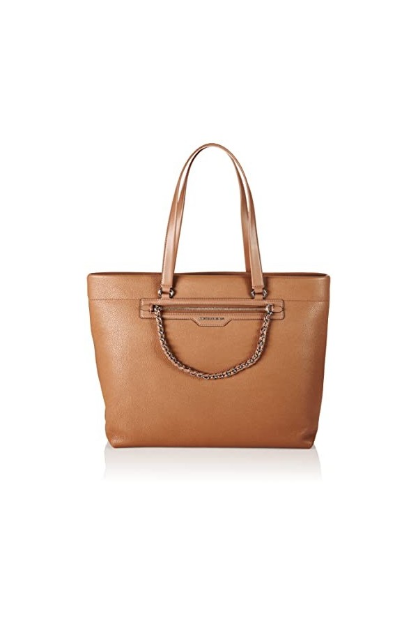 Michael Kors Elliot LG TZ Tote, Bag Women, White, Taille Unique
