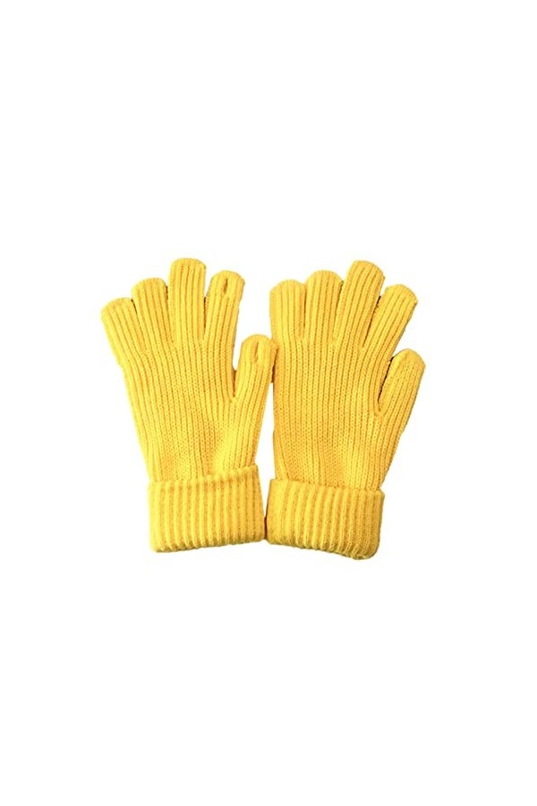 liangp Mitaines Mitaines Mitaines Gants Cosplay Bras Taille Unique Gants Tricotés Hiver Chaud Bras Fille Moufles, rouge, tail