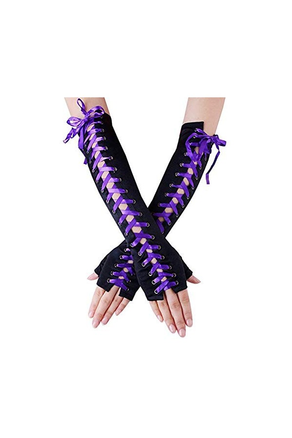 Ruiuzi - Gant - Femme taille unique - Noir - Taille unique