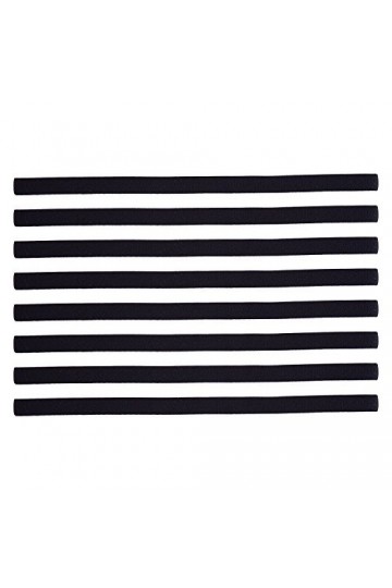 Shappy 8 Pièces Bandeaux de Sport Mince Élastique Bandes de Tête Antidérapantes Hairband pour Jogging Football Faire Yoga et 