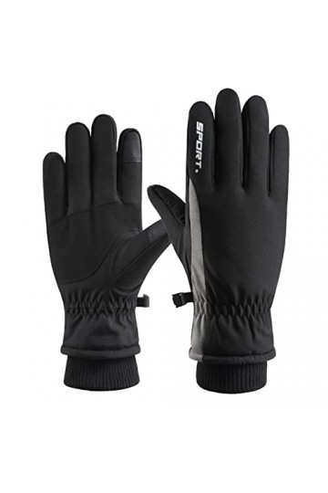 Cyber of Monday 2023 Gants en cuir pour écran tactile pour femme Gants longs rouges Gants doublés de fourrure en dentelle Gan