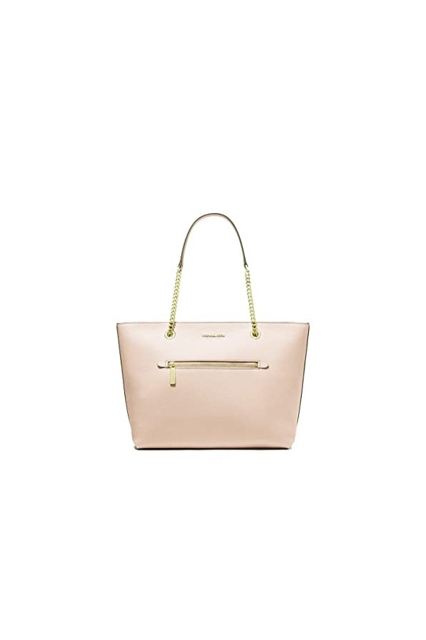 Michael Kors Sac à main pour femme Jet Set article chaîne fourre-tout en cuir, Chamois