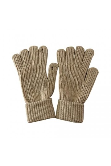 Mitaines dhiver sans doigts tricotées pour cosplay - Manchettes extensibles tricotées au poignet - Pour lhiver - Mitaines s