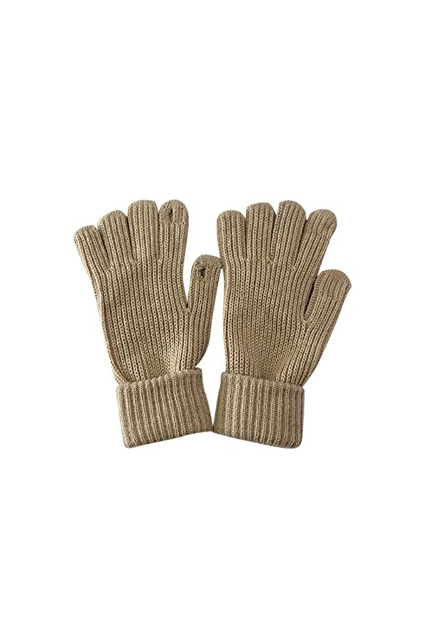 Mitaines dhiver sans doigts tricotées pour cosplay - Manchettes extensibles tricotées au poignet - Pour lhiver - Mitaines s