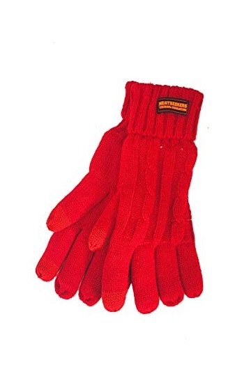 G33 Gants thermiques pour femme, Rouge, taille unique