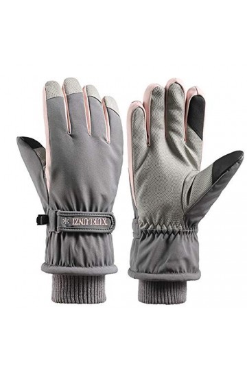 Moufles avec cordon, gants coupe-vent, gants à 3 doigts, ensemble de gants pour homme, gants marron, gants lumineux, gants en