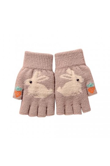 DondPO Gant Moto Hiver, Noir Epais Hiver Gants Mitaines Coupe Velo Gants en Tricot Gants Mitaine Mitaines Tricotées écran Tac