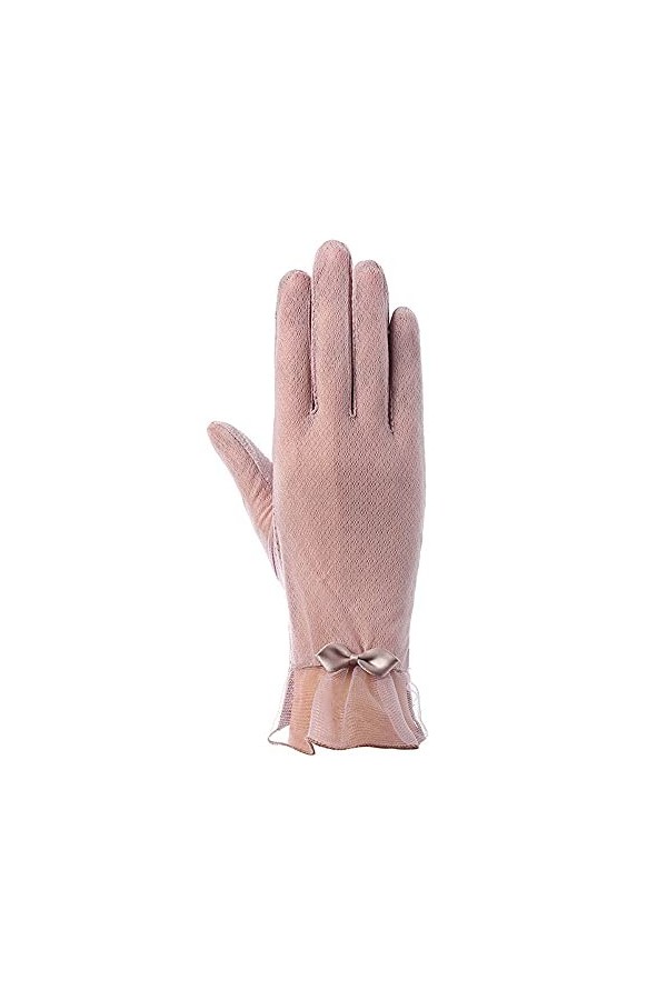 Yoaodpei Écran solaire dété Gants anti-ultraviolets Femmes Anti-Slodiolet Ecran tactile Touch Mince Style respirant Equitati