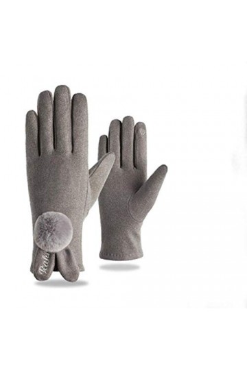 Femme Automne Mignon Lapin Chat Broderie Gants Cachemire Élastique&nbsp;&nbsp;&nbsp;Gants De Conduite Femmes Lapin&nbsp;&nbsp;&nbsp;Mince Cyclisme Gants Ch