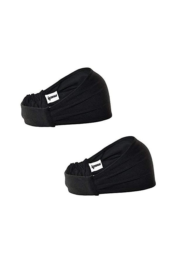 IPOW 2 Pcs Bandeau Sport Anti Transpiration, Serre-Tête pour Running, Tennis, Basketball, Volleyball, Yoga, Headband Sportif 