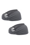 IPOW 2 Pcs Bandeau Sport Anti Transpiration, Serre-Tête pour Running, Tennis, Basketball, Volleyball, Yoga, Headband Sportif 