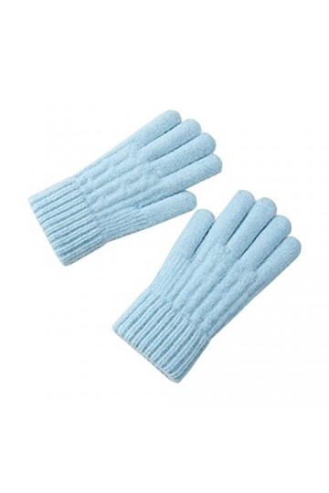 Gants de Travail Hiver Sport Hiver Doux Gants Chauds Gants écran Tactile Chaud Coupe-Vent Mitaines Tricotées Gants Tricoté Ga