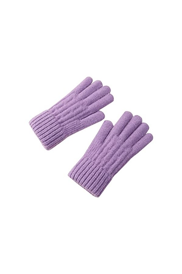 DondPO Gants de Travail Hiver, Hiver Moto Coton Gants Gants Chauds écran Tactile Chaud Epais Gloves Mitaines Tricotées Gants 