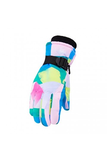 Gants dhiver chauds en peluche pour homme et femme - Gants de ski chauds et mignons pour femme G 2, taille unique 