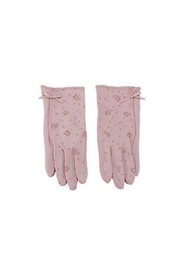 Yoaodpei Gants de crème solaire Dames Touch Screen Gant Été Été Mince Coton imprimé Sweat-Absorbant Absortant respirant Gant 