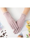 Yoaodpei Gants de crème solaire à la conduite dété, gants de coton dété féminins, écran tactile mince, respirant, gant cour