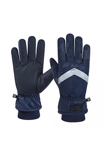 Gants Chauds Anti-Rayures Gants,Gants Hiver Femme Tactile Gants Cuir Moufles Mitaines Femme Micro-Touch Gloves Les Gants Rain