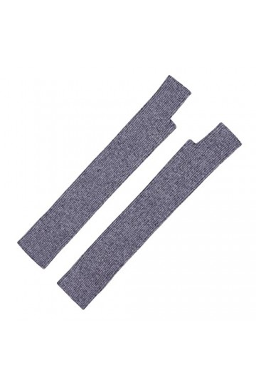 NIUREDLTD Gants sans doigts tricotés pour cosplay - Gants tricotés - Gants dhiver chauds - Unisexe - Pour femme - Doux et ch