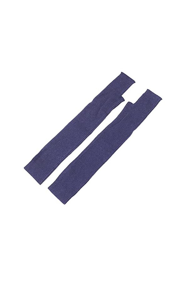 NIUREDLTD Gants sans doigts tricotés pour cosplay - Gants tricotés - Gants dhiver chauds - Unisexe - Pour femme - Doux et ch