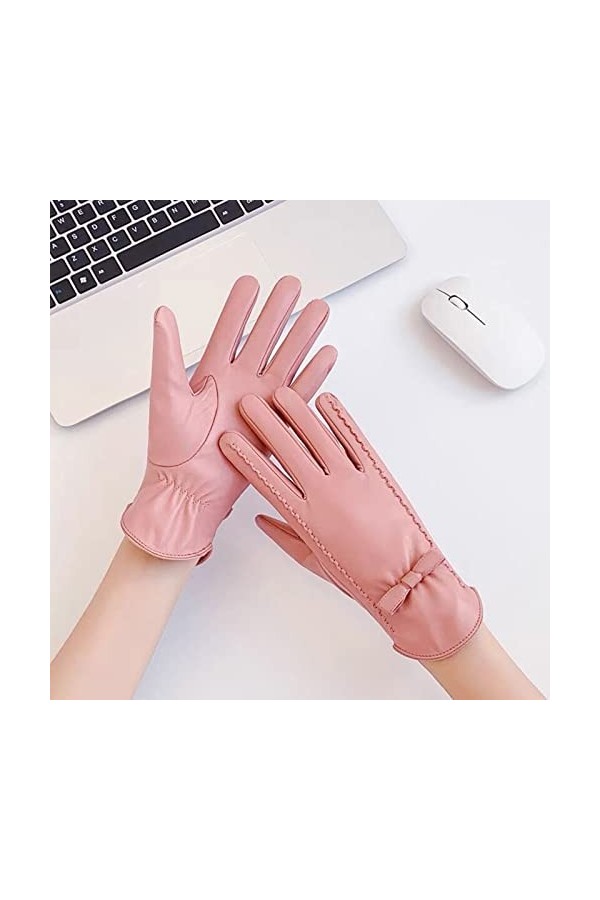 Gants de conduite en cuir pour femme KhG376 PK1, taille unique , 1 pièce., Taille Unique