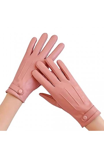 Gants de conduite en cuir pour femme KhG376 PK2, taille unique , Lot de 2., Taille Unique